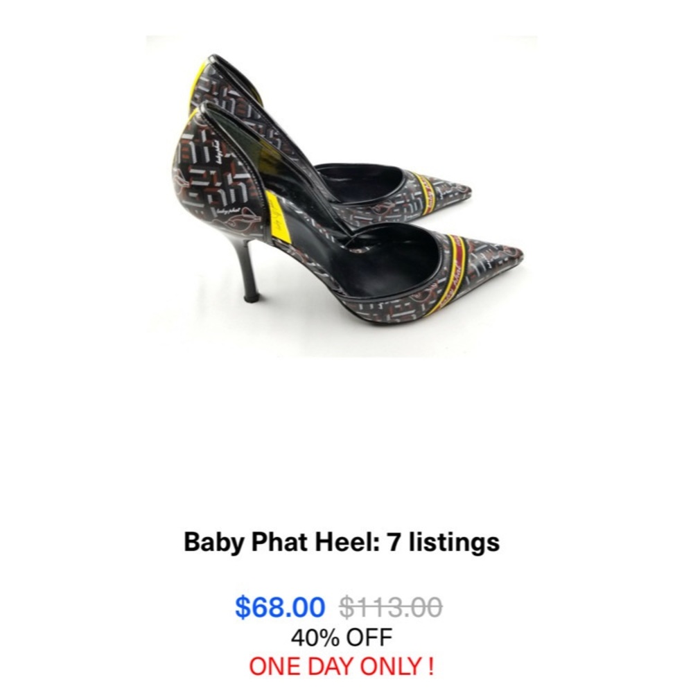 New Karolina Baby phat heels Shoes sz.8.5